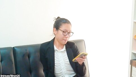 18Not20 Tiny Chinese Girl From Work Bj  Anal Sex Fantasy Of A Shy Fili