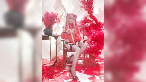 Cosplay 星之迟迟 2024年01月计划C 碧蓝航线 布莱默顿 新年旗袍ver 84P1V-3.19GB
