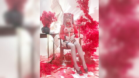 Cosplay 星之迟迟 2024年01月计划C 碧蓝航线 布莱默顿 新年旗袍ver 84P1V-3.19GB