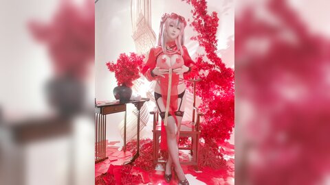 Cosplay 星之迟迟 2024年01月计划C 碧蓝航线 布莱默顿 新年旗袍ver 84P1V-3.19GB