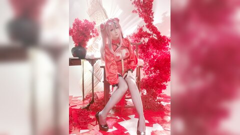 Cosplay 星之迟迟 2024年01月计划C 碧蓝航线 布莱默顿 新年旗袍ver 84P1V-3.19GB