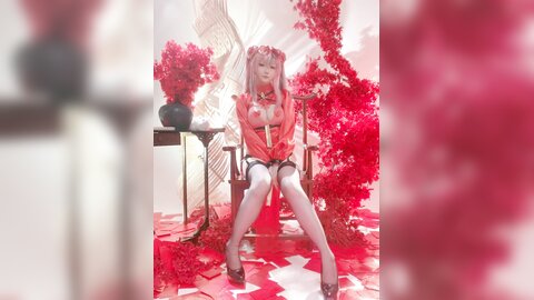 Cosplay 星之迟迟 2024年01月计划C 碧蓝航线 布莱默顿 新年旗袍ver 84P1V-3.19GB