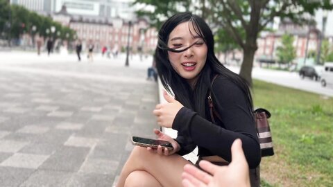Asian Girl In Kimono Japan Vlog
