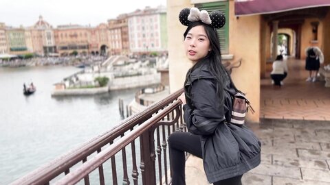 Asian Girl In Kimono Japan Vlog