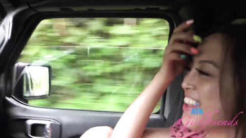 Beautiful Exotic Girl On A Date To Hawaii Sucks And Fucks In Car Roads