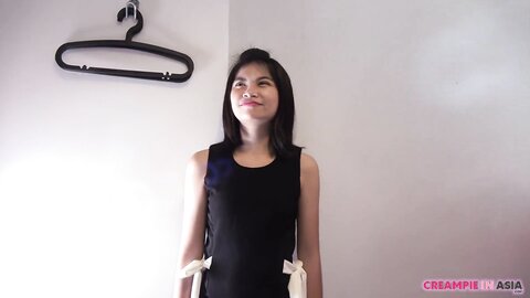 Slim Asian Girl Filled With Japan Spunk