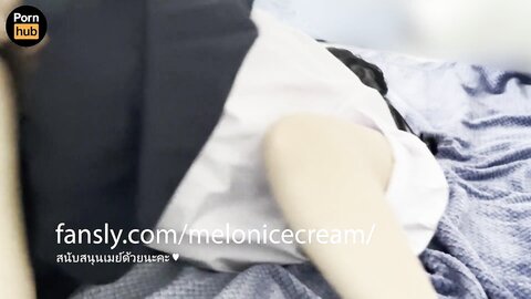 Melon Ice แอบแซ่บกับรุ่นพี่ ของเพื่อน Thai School Girl