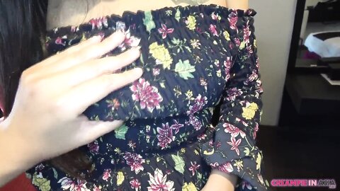 Uncensored  Unprotected Creampie Sex With Cute Thai Girl