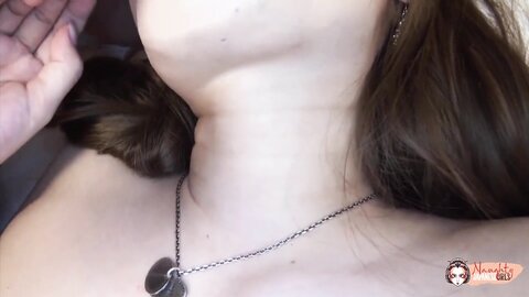 A Delicate Japanese Girl Has Her Insides Rearranged And Filled With A N