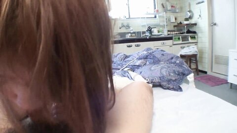 A Friend Caught His Girlfriend Masturbating And Helped Her By Giving Hi