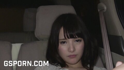 Hot Japanese Girl 18Yo Mihono Has Use Sex Toys In Car An Fuck On The Be