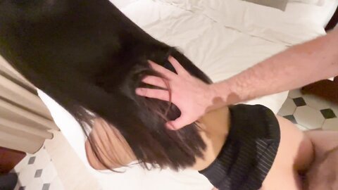 Asian Girl Cums Hard Riding White Cock So Tight So Wet Amai Nami