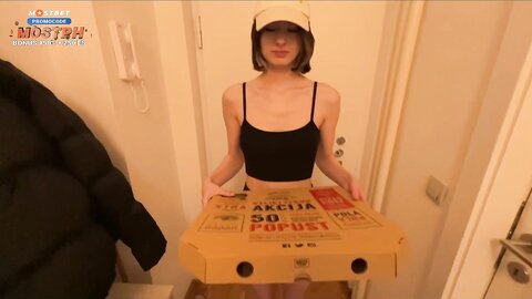 Sexy Delivery Girl Ate My Pizza And Let Me Fuck He