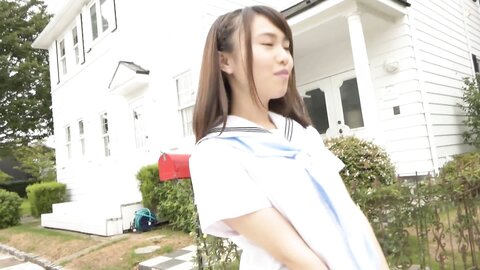 THNIB-026 Beautiful Girl 150 cm Tall, G Cup Tits, Who Looks Like A Little Sister. Misuzu Morisaki