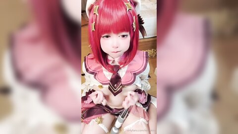 露脸反差可爱萝莉Remukira唯美Cos