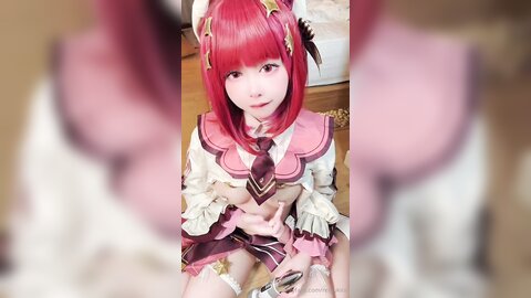 露脸反差可爱萝莉Remukira唯美Cos