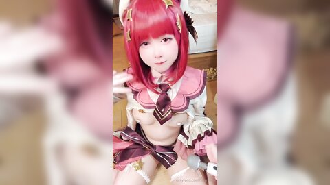 露脸反差可爱萝莉Remukira唯美Cos