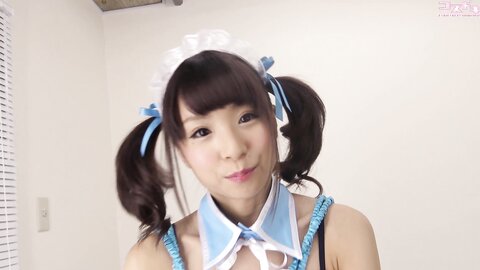 Cosdoki Mikuru Roromiya 髏々宮美來 roromiyamikuru mov maid1