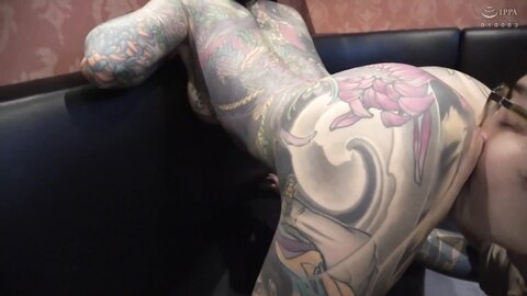 DVDMS-600 [Uncensored] Undercover At The Tattoo Girls Bar - Naughty Sluts Covered In Tattoos Go Wild For Huge Cocks...