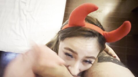 Sexy Asian Makes Me Orgasm With Her Small Mouth