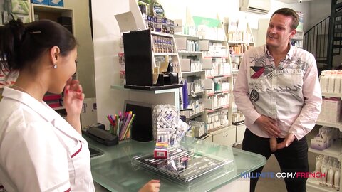 French Pharmacist Gets Fucked In The Ass By A Huge Dick