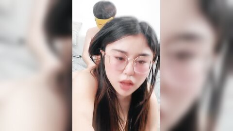 旗袍眼镜极品御姐，化身老师教你操逼
