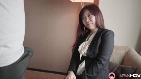 Japanese Office Lady Tubasa Sucks Dick Uncensored