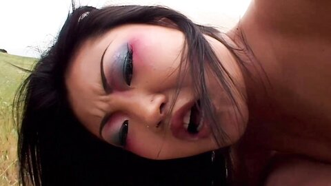Oriental exotic slut Lucy Lee used hard
