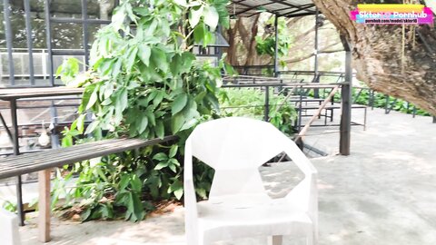 At Coffee Shop Thailand With Sexy Girl โชว์เสียวร้านกาแฟ