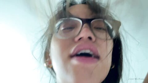 Asian slut sucking daddy under the blanket Sabel