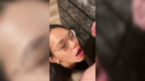 Asian sloppy mouth fuck Sabel