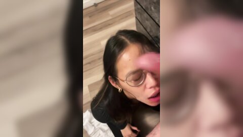 Asian sloppy mouth fuck Sabel