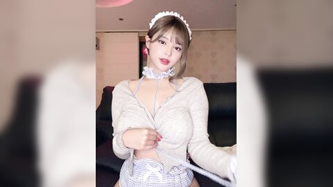 Korean BJ Seo Ahn / fjqwldus1998 Fuck With Transparent Dildo