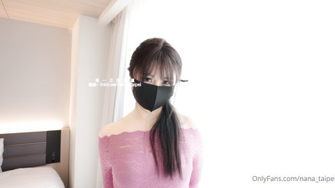 Nana Taipei娜娜20240518新片裸色高跟鞋加肉丝加紫色包臀裙的试穿展示 Iris2