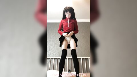 最新宅男女神Vip福利18分，网红极品美少女埋导演】Coser远坂凛
