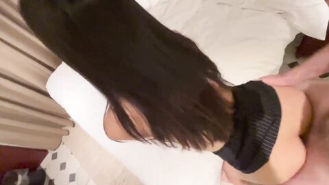 大奶美眉吃鸡啪啪 身材苗条稀毛鲍鱼粉嫩 被大洋吊无套输出