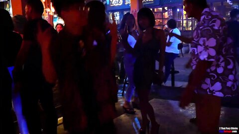 Thai Party Chicks For A Farang Cock