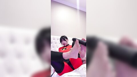 Asianbunnyx Elastic Girl Sex With Fuck Machine Video ***