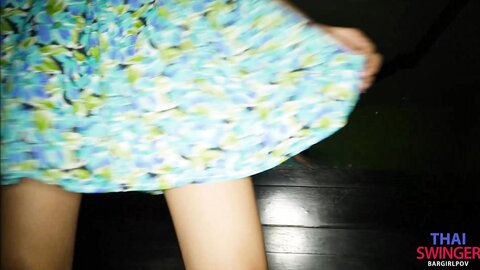 Girlfriend Dress Gaping Hole Creampie