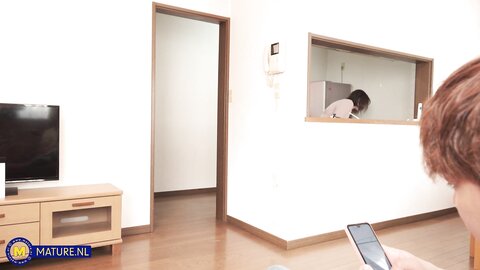 Minayo Is A Horny Japanese Milf Who Gets A Creampie After Fucking Her Stepson 2024