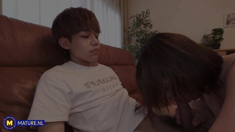 Minayo Is A Horny Japanese Milf Who Gets A Creampie After Fucking Her Stepson 2024