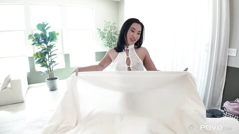 Asian massage leads to rough sex Kimmy Kimm