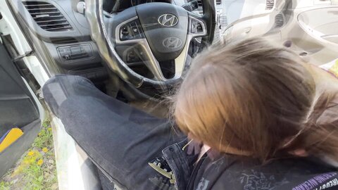 Emilia Shot  Risky Sex With A Beauty Fucked In The Woods By The Car And Cum On The Ass
