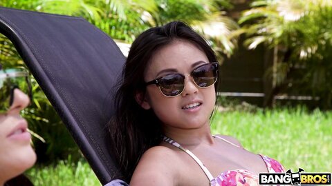 Sexy asian Lulu Chu fucked on the toilet