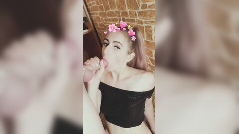 Eleo And Mish  035 The Neighbor Unexpectedly Came To Visit And I Fucked Him While Snapchat Record Story