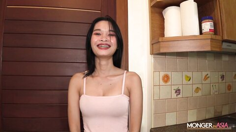 Stunning Thai Teen Knocked Up On First Day Of Work