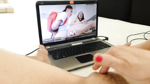 I Was So Horny While Watching Porn I Lets Cum Together