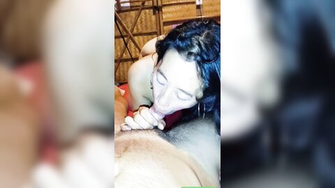 My Sexy Asian Girlfriend Rides My Cock In A Wild Way And Get A Face Cum