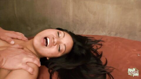 Cum Drips Down Her Face As Asian Girl Relaxes After Sex