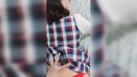 Me Follo A Mi Colegiala Con Su Rico Uniforme Escolar Una Colegiala De